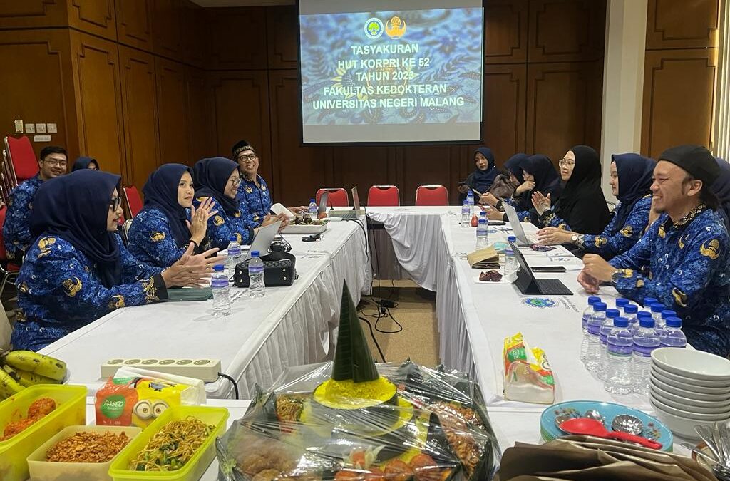 Fakultas Kedokteran mengadakan Tasyakuran HUT ke-52 KORPRI