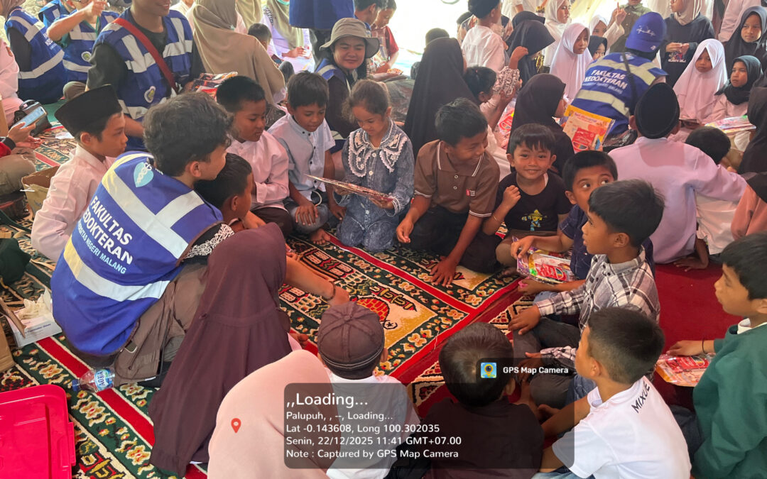 Tim TDB UM Libatkan FK UM dan Lintas Unit dalam Aksi Kemanusiaan di Agam
